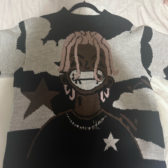 CLOUT COLLECTION ‘to the top’ oversized knit sweater - Picture 1 of 5